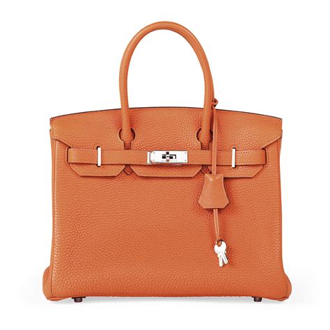 hermes birkin bag orange